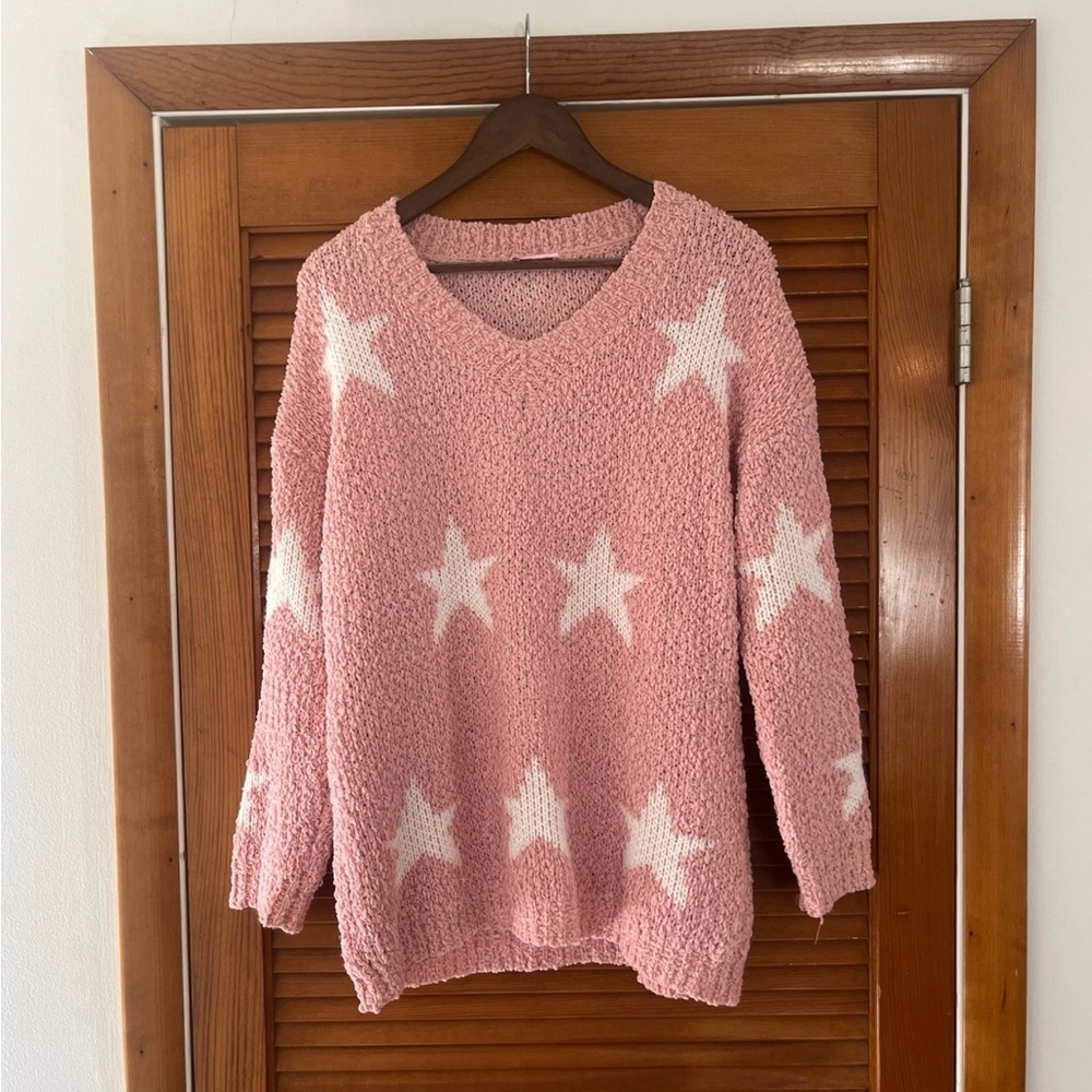 Pink Lily Sweater